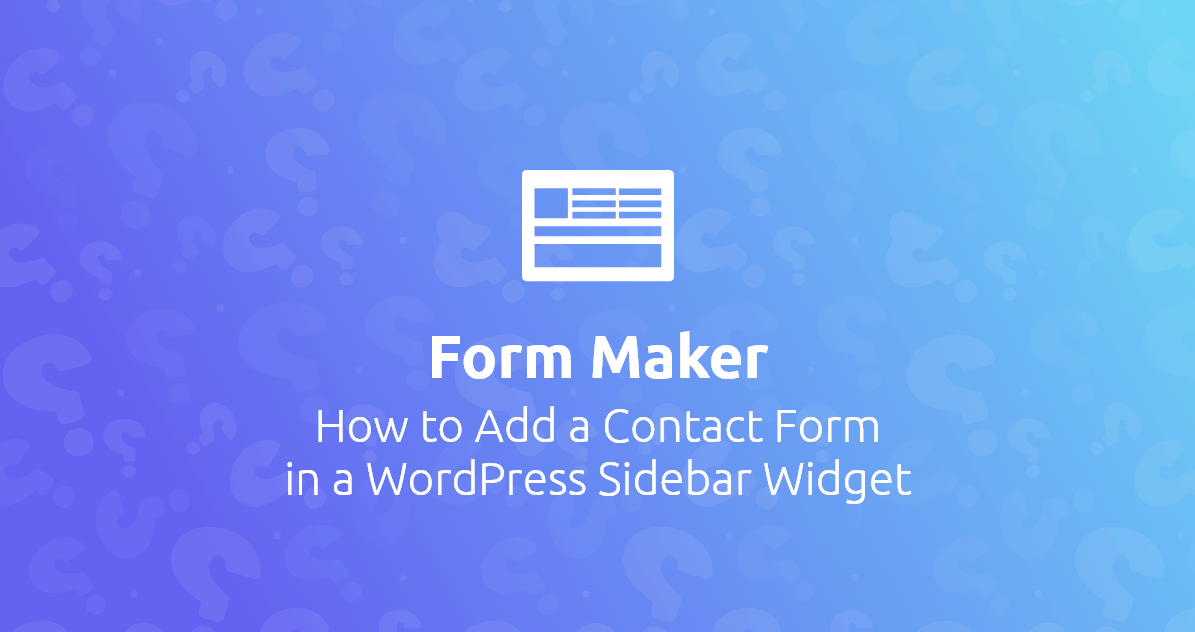 Contact Form Widget - Free & Works on Any Website