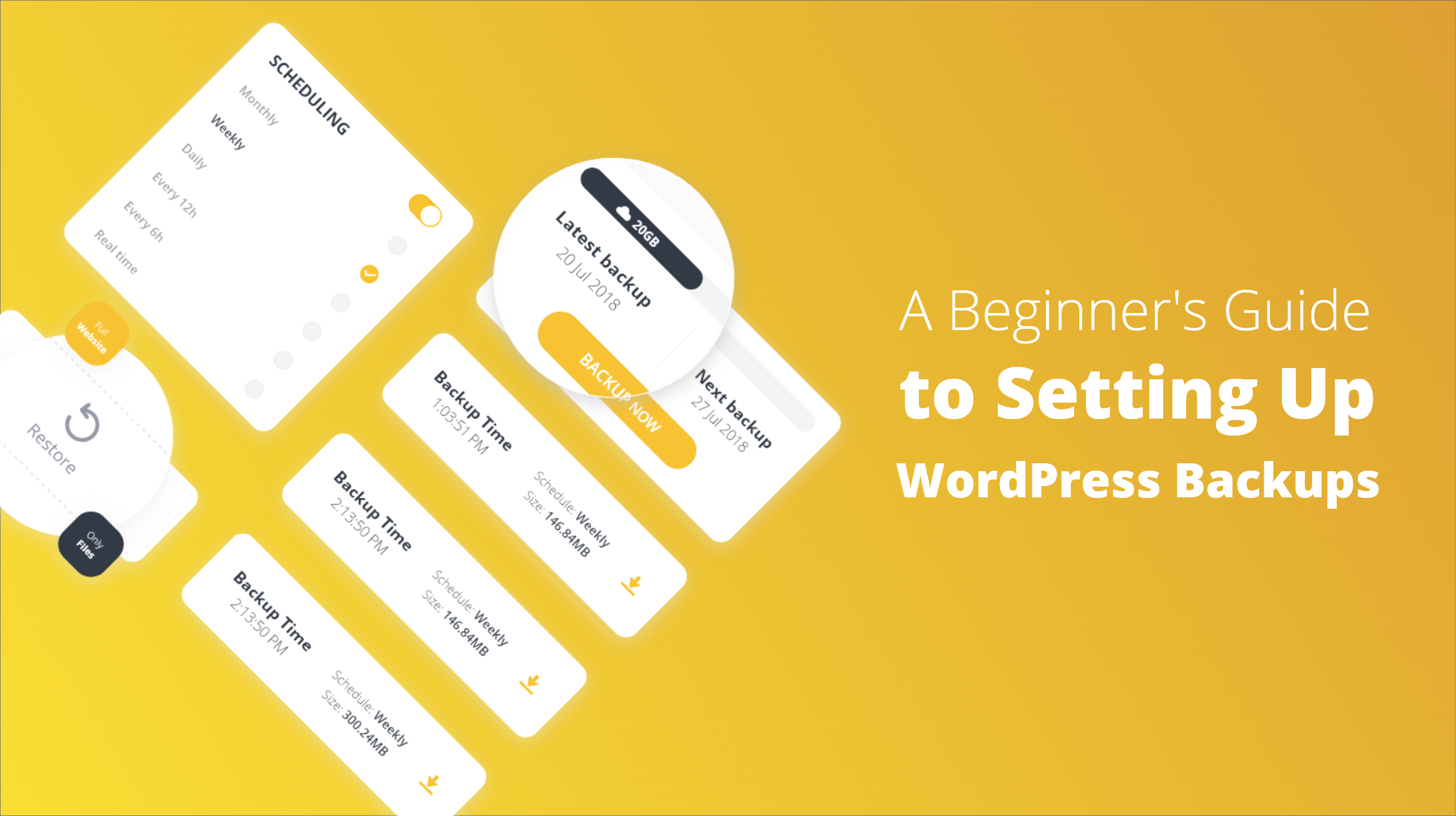 A Beginner's Guide to Setting Up WordPress Backups