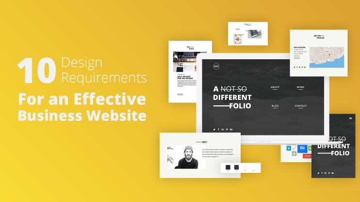 10 Design Requirements for an Effective Business Website