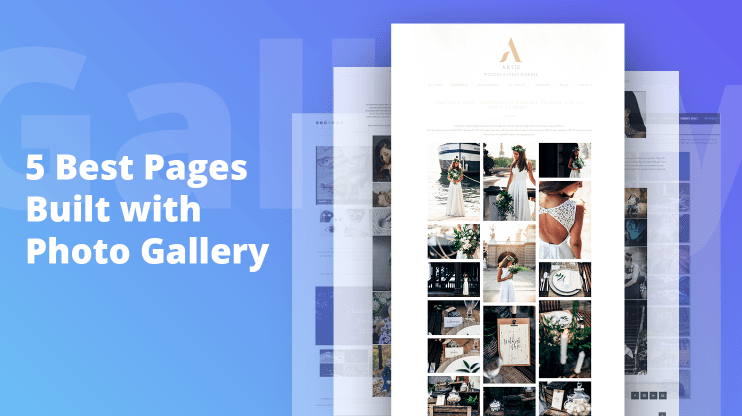 5 Best Pages Built with Photo Gallery