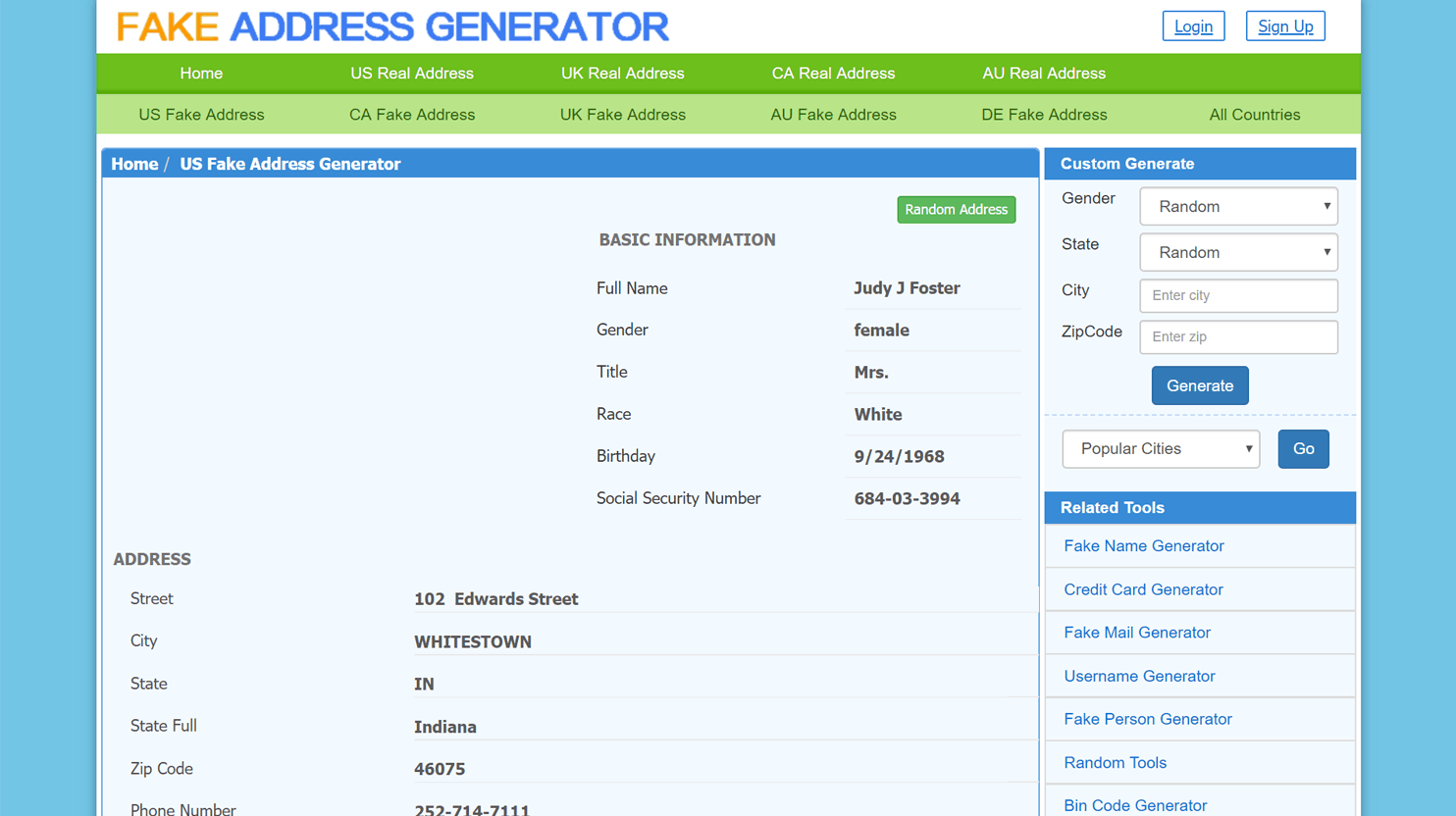 Address generator. Fake PAYPAL Generator. Фейковый адрес. Фейковый адрес сайта.