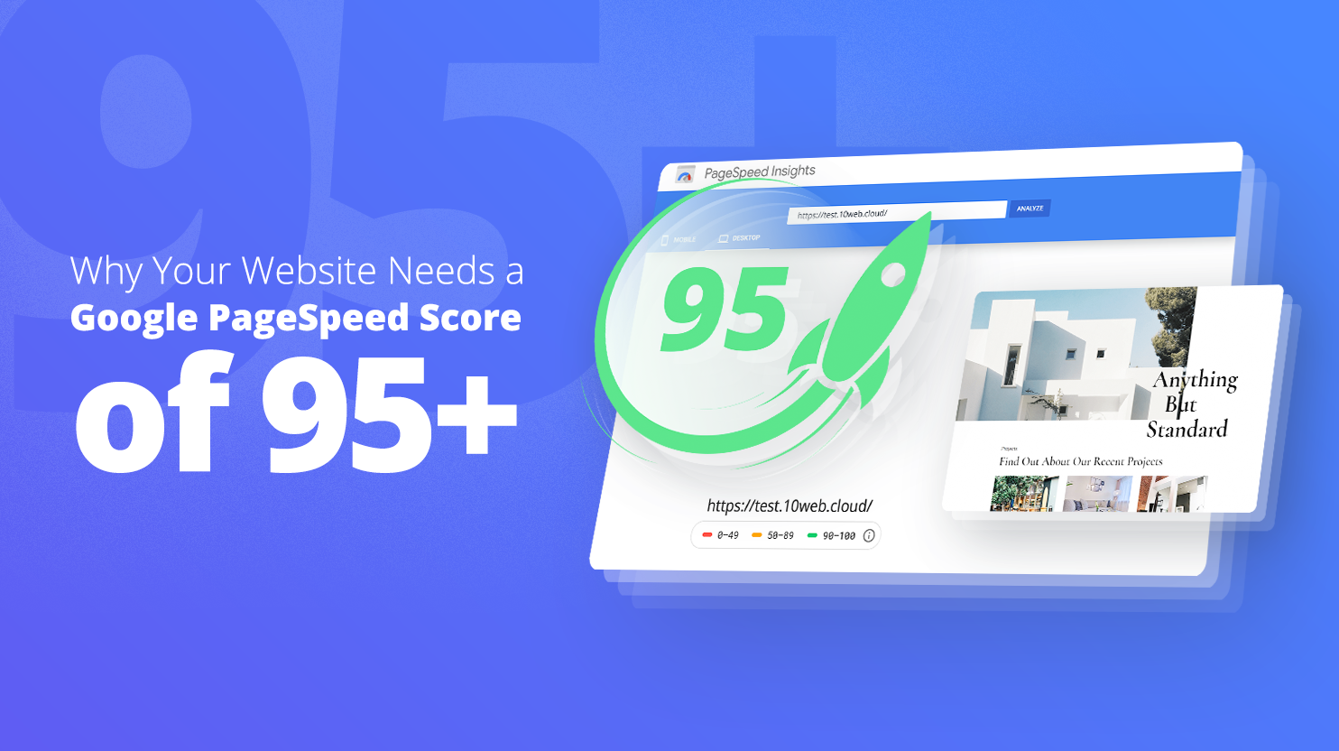 Why Your Website Needs a Google PageSpeed Score of 95+
