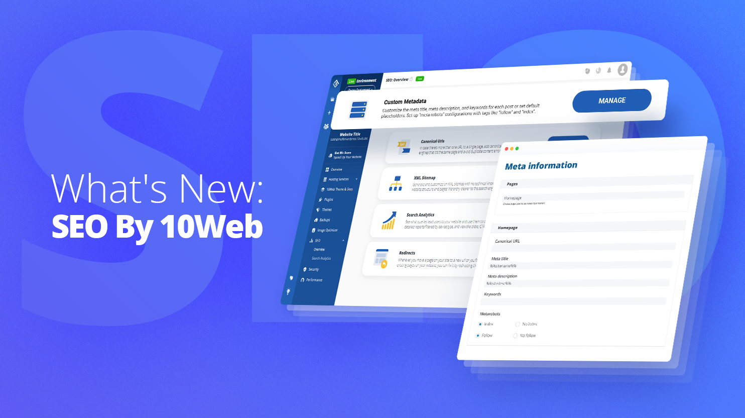 What's New Big Update on SEO by 10Web 10Web