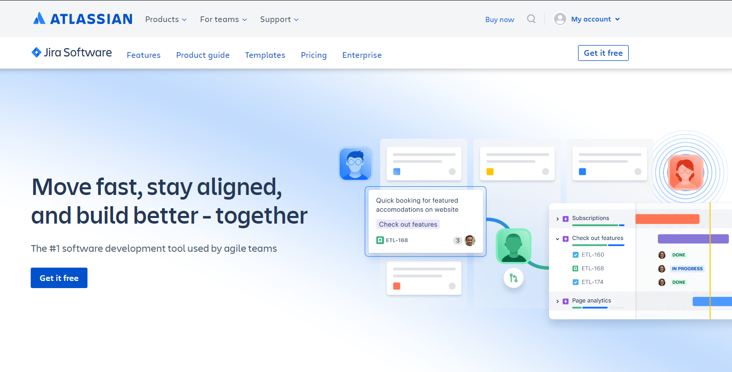 Jira Landing Page