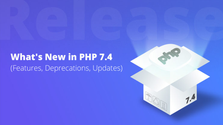 PHP sign coming out of the box