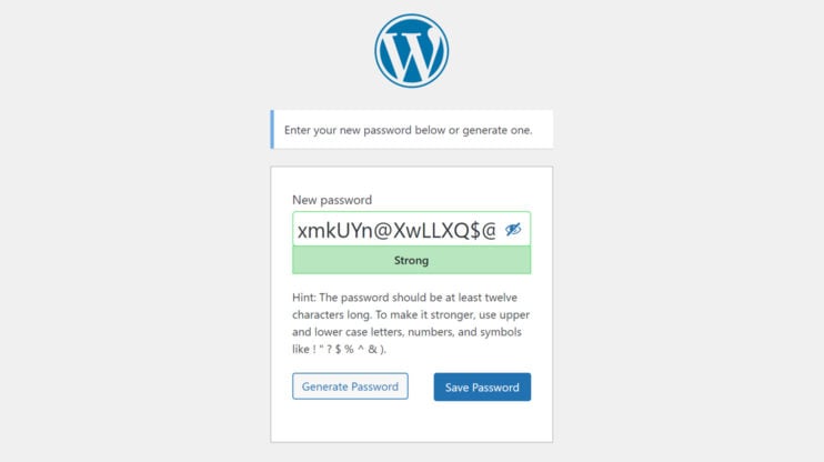 login and registration screens changes in wordpress 5.7