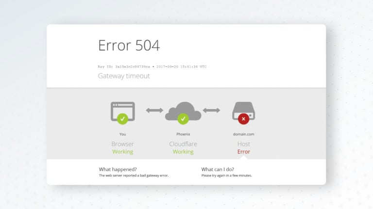 504 Gateway Timeout Error and How to Fix It - 10Web