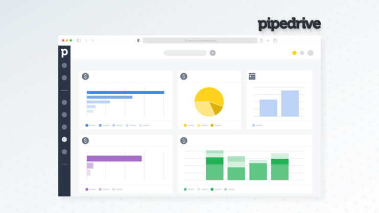 Pipedrive's dashboard