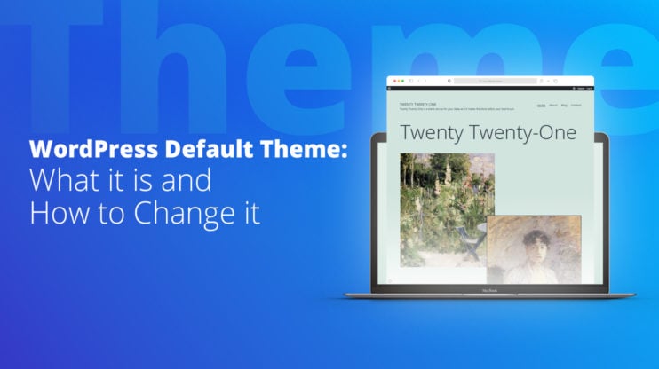 WordPress default theme how to change it 10Web AI builder