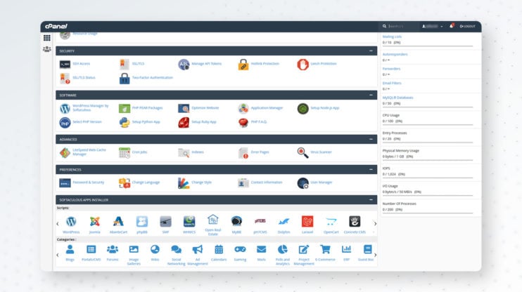 7 Best cPanel Alternatives