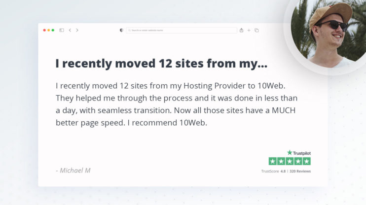 10Web review by Michael