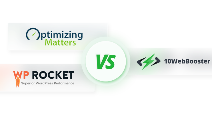 Featured image for Autoptimize vs WP Rocket vs 10Web Booster: Which plugin is best for WordPress? article