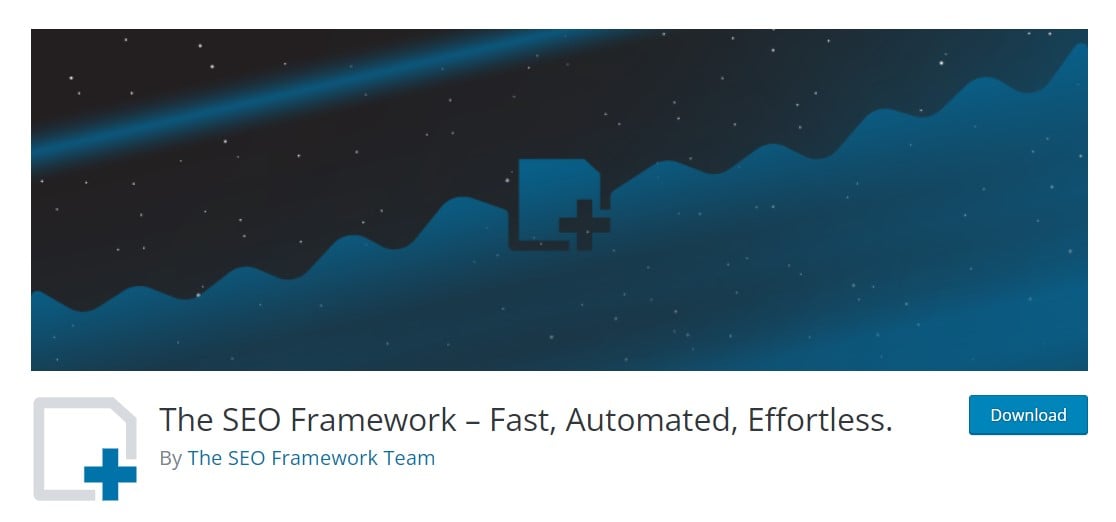 The SEO Framework wp.org banner