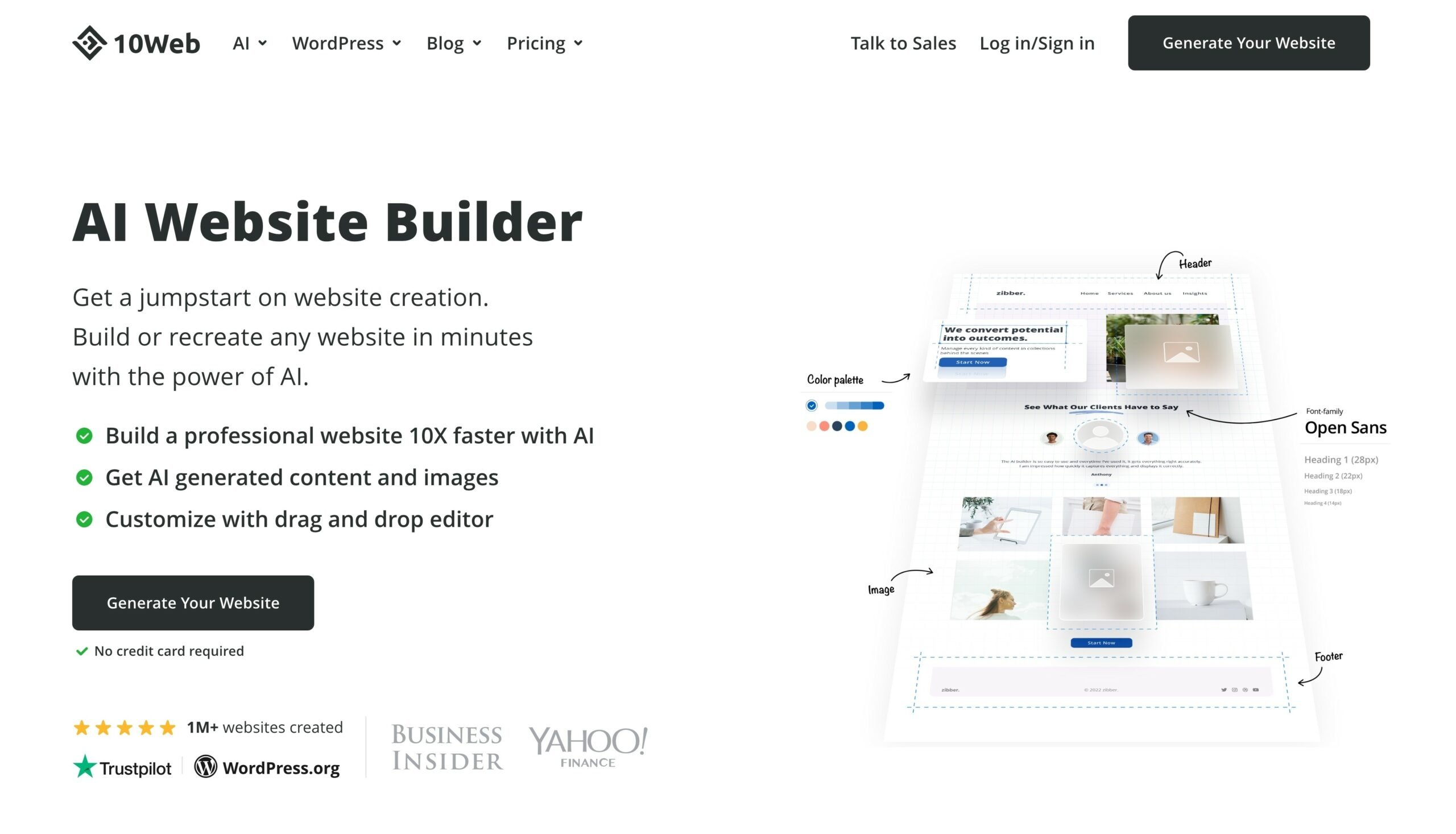 17 Easy-to-Use DIY Website Builders Requiring No Effort - 10Web