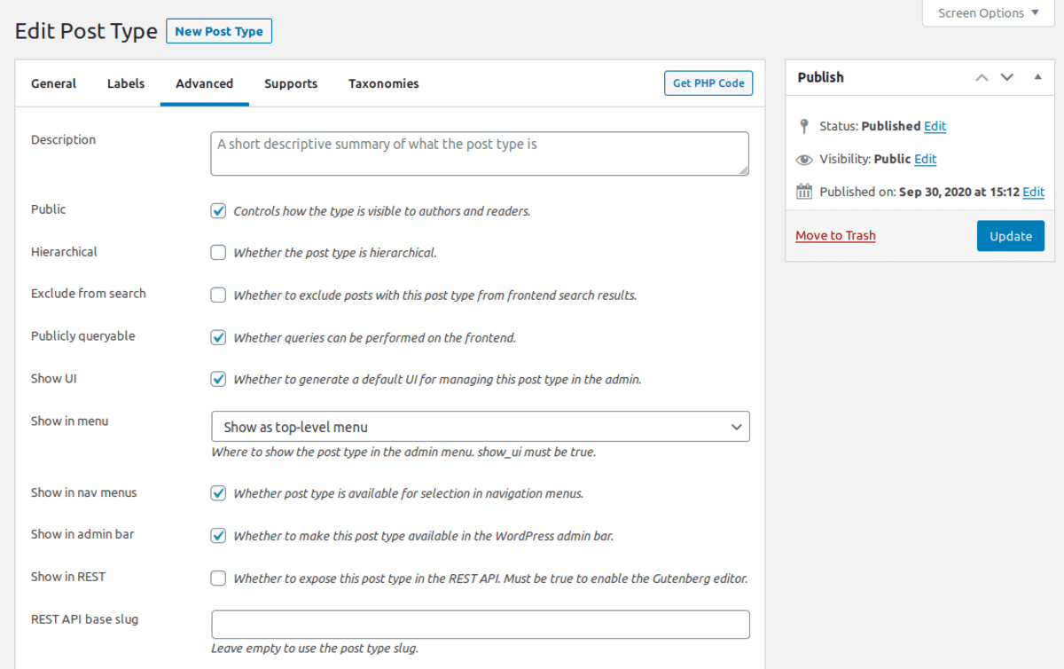 Setting custom post type in Meta Box