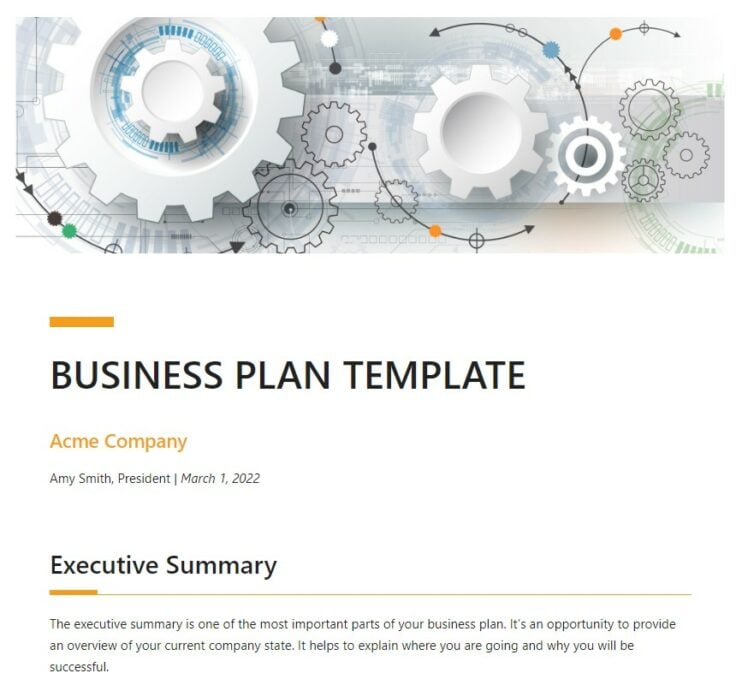 business plan generator ai free