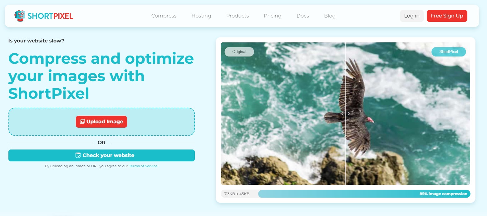 ShortPixel Image Optimizer Homepage