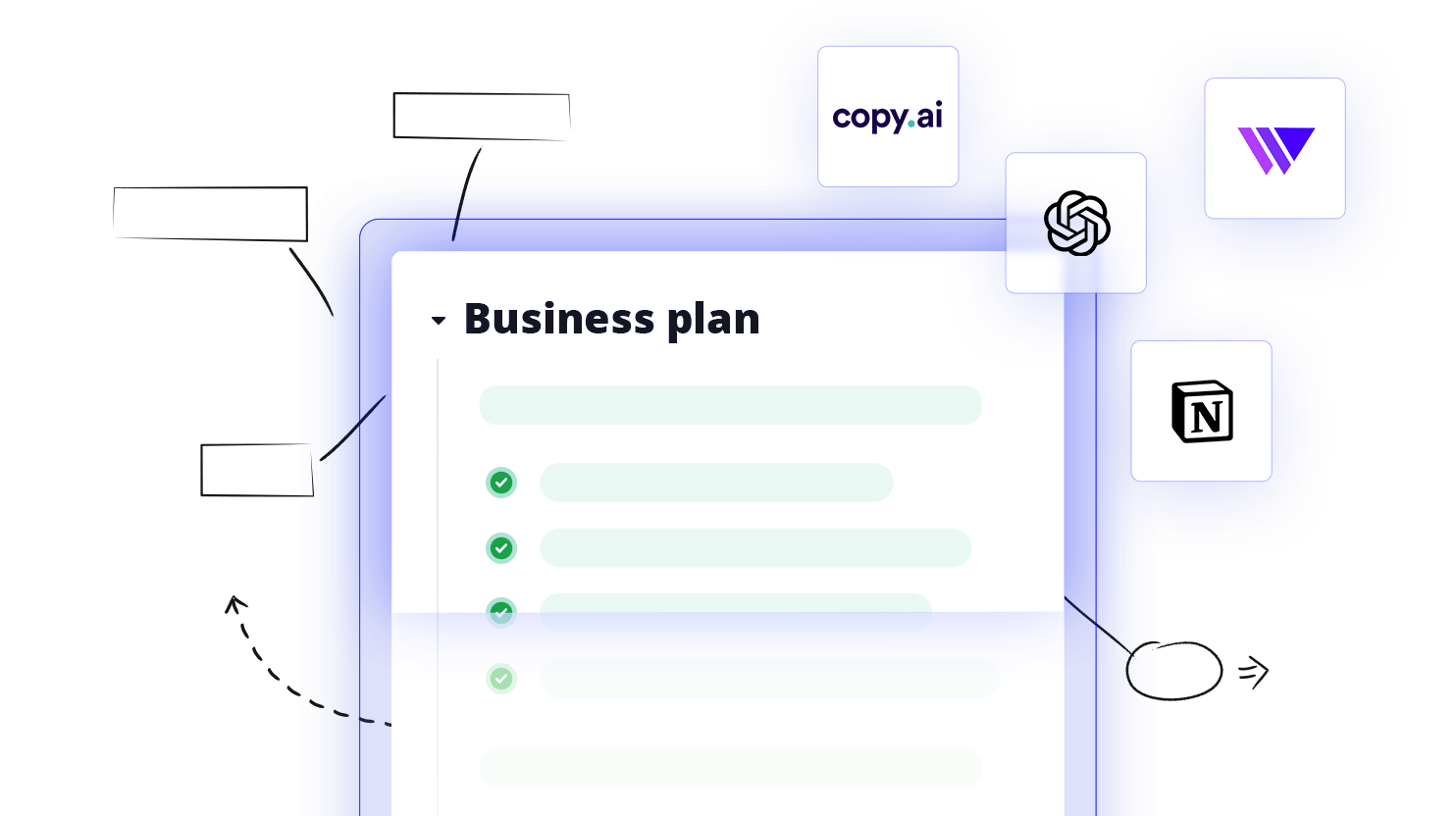 ai for writing a business plan