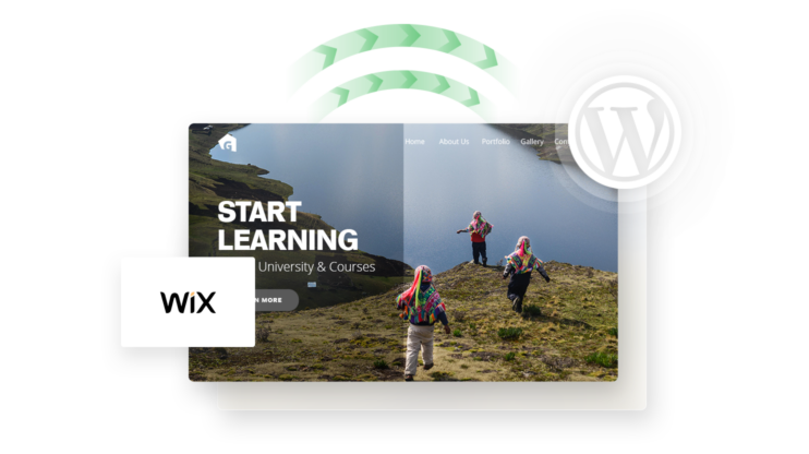 How to convert Wix to WordPress