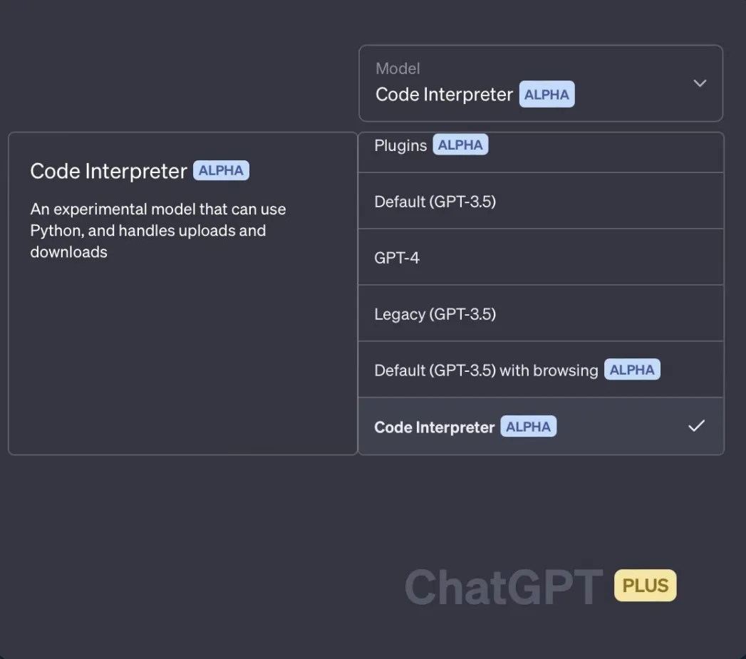 ChatGPT Code Interpreter