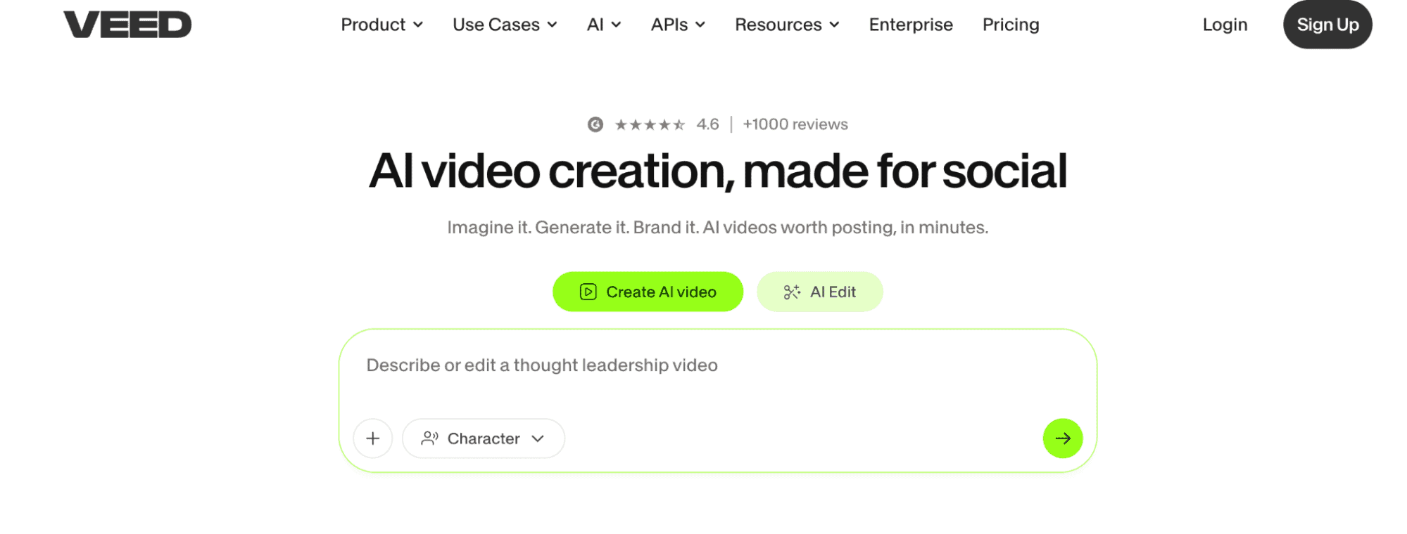 VEED screenshot