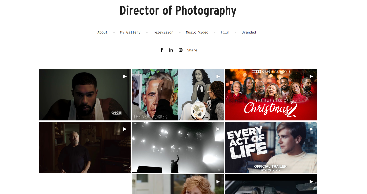 Bryan Gentry Portfolio Website