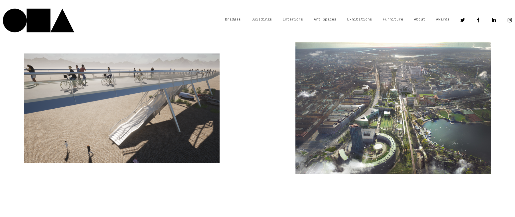 Erik Andersson Architects Portfolio Website