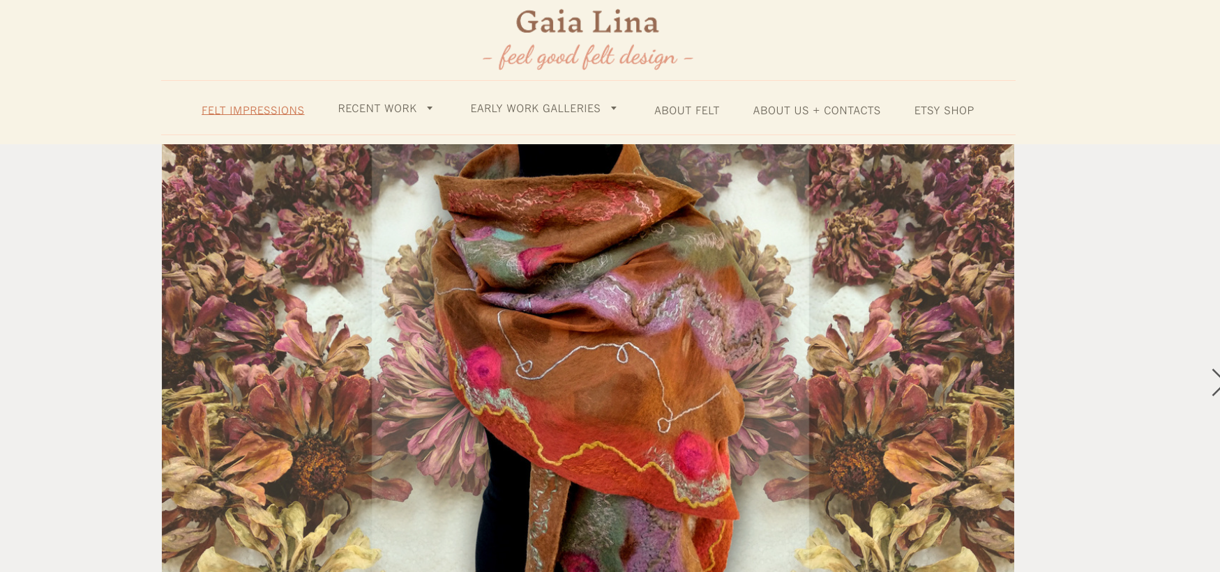 Gaia Lina Portfolio Website