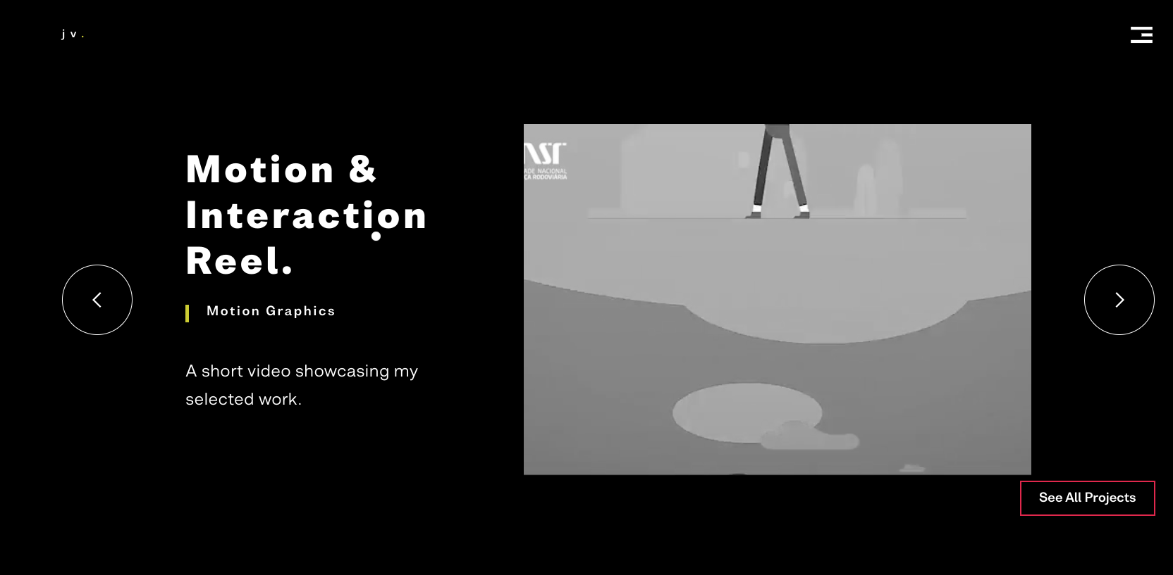 Joao Verissimo Portfolio Website