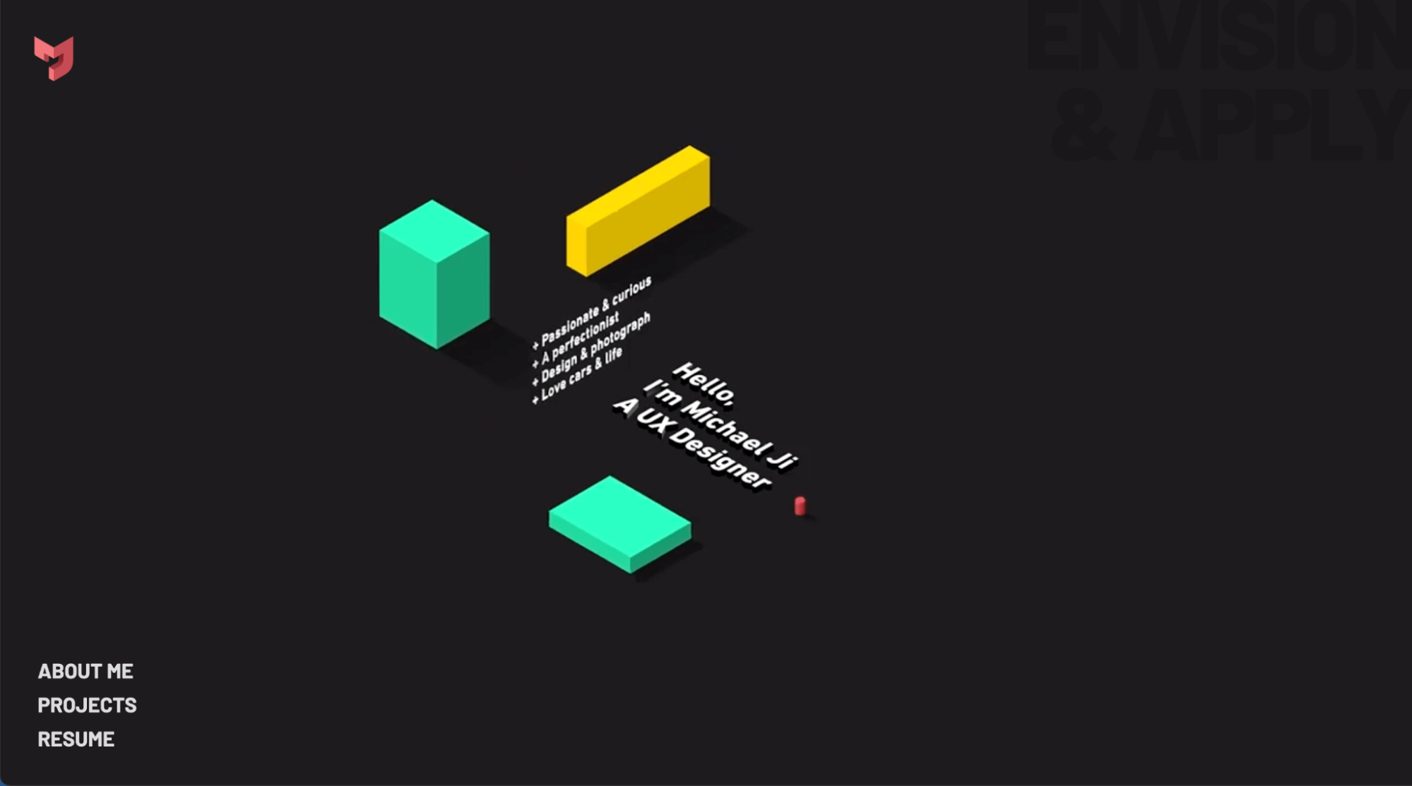 Michael Ji Portfolio Website