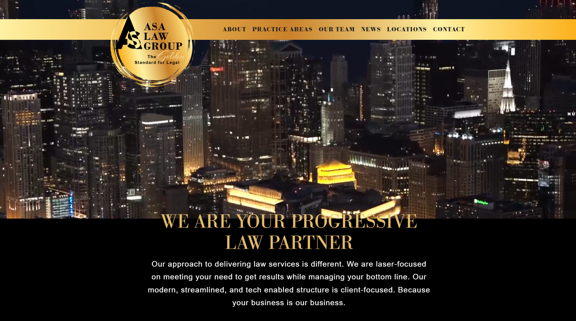 Site Web du cabinet d'avocats ASA Law Group