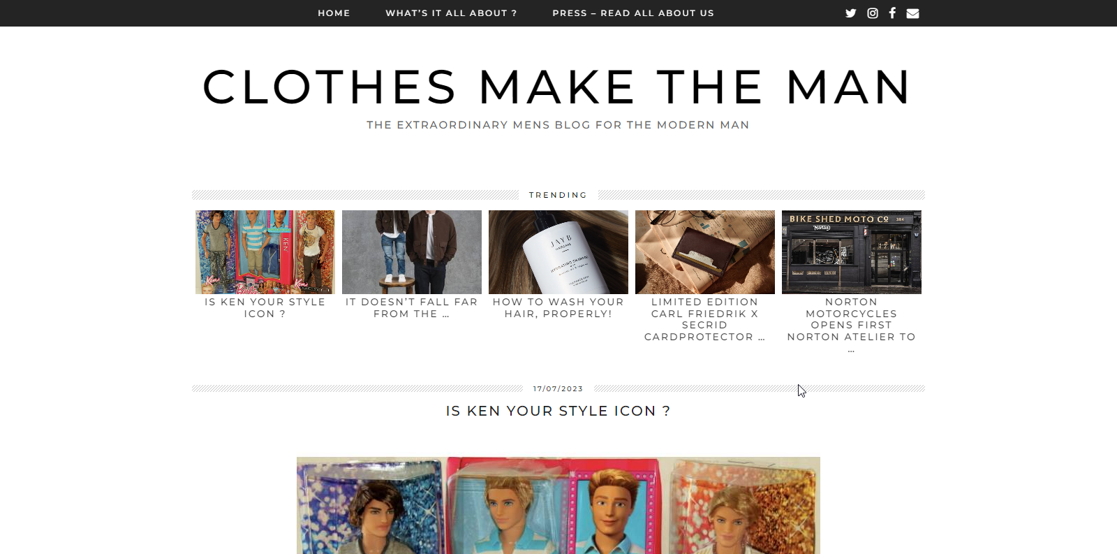 35 Trendiest Fashion Blog Examples in 2023 - 10Web