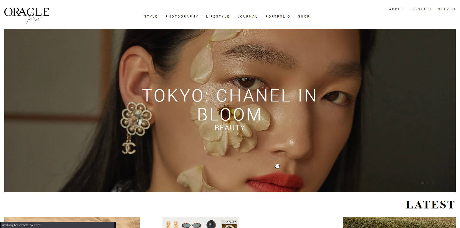 chanel with flowers picture