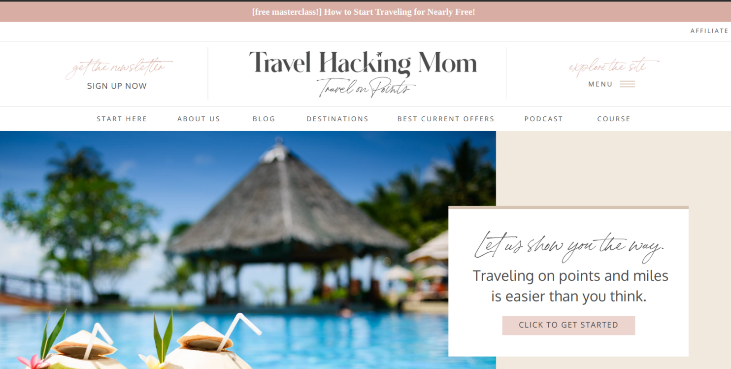 travel hacking mom blog