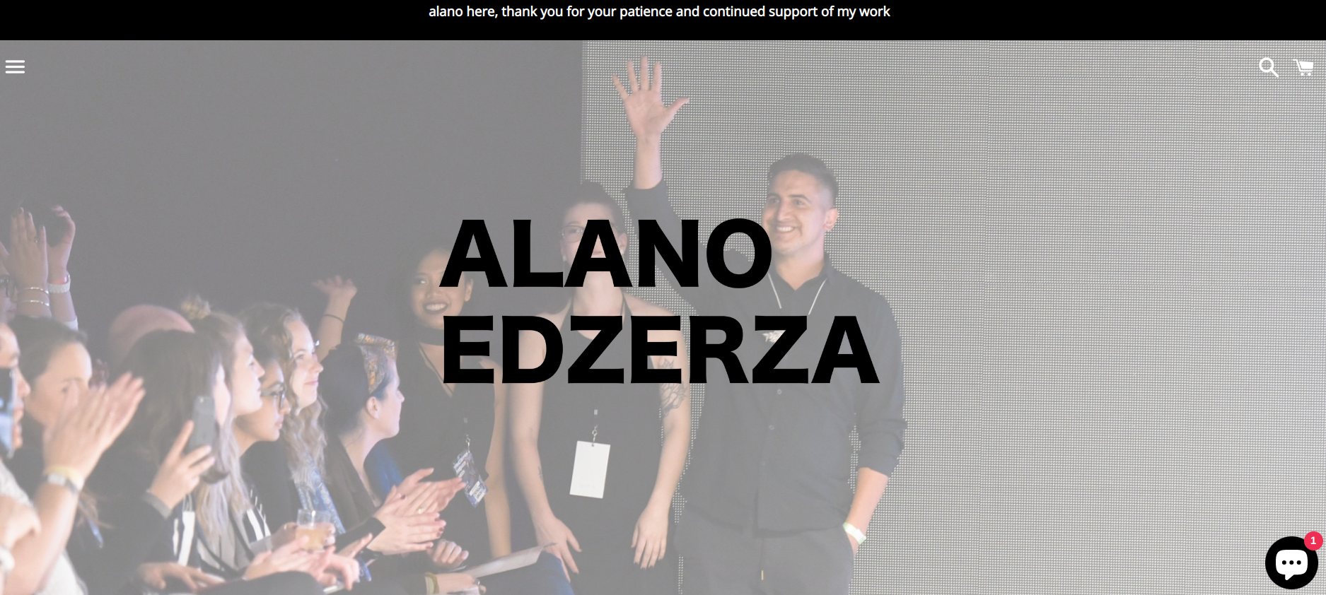 Alano Edzera Gallery Photography Website Example