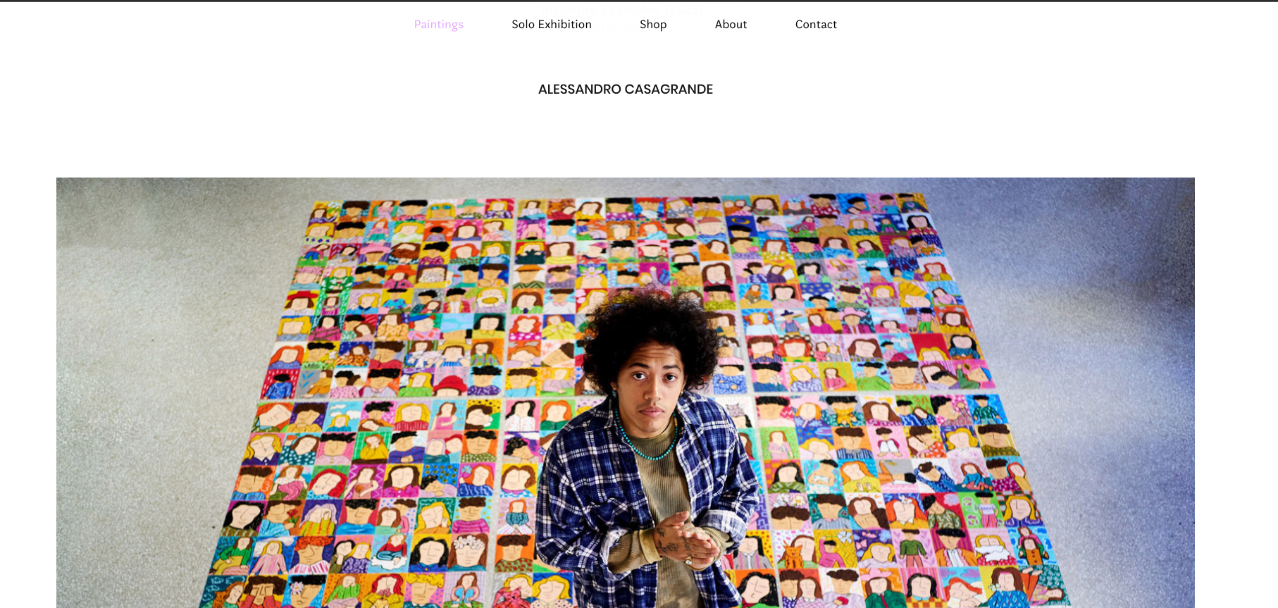 Alessandro Casagrande Photography Website Example