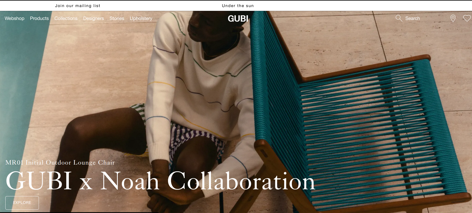 Gubi Photography Website Example