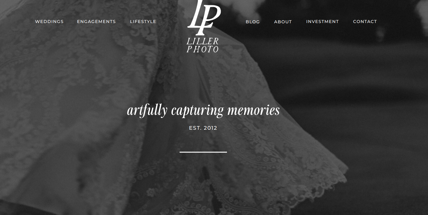 Liller Photo Photography Website Example