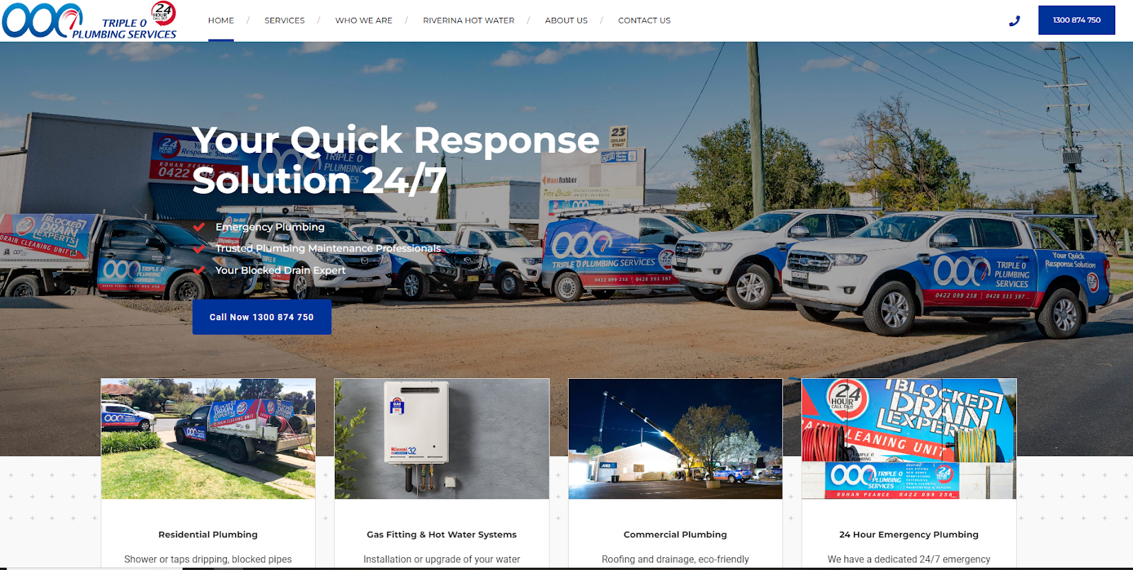 000 Plumbing Website Example