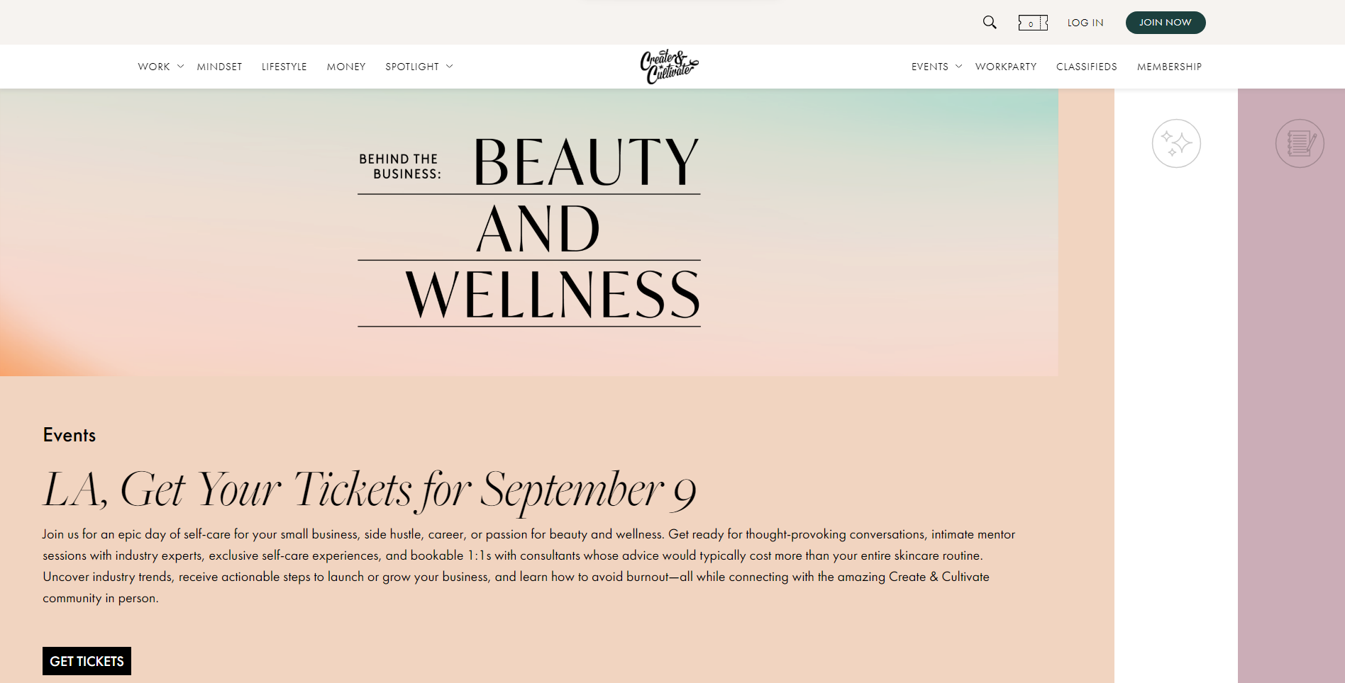 Create and Cultivate Event Website Builder