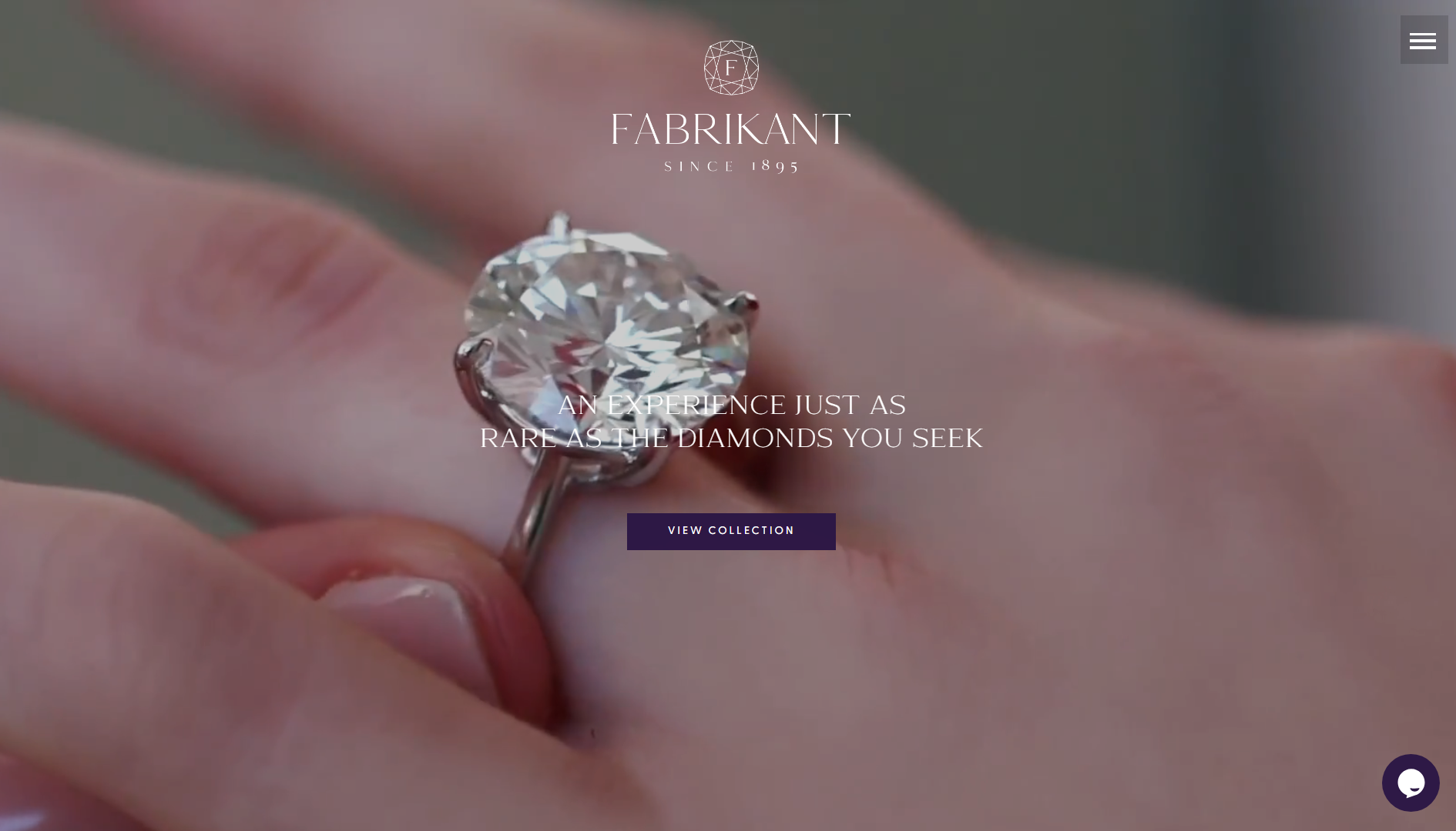 Fabrikant Jewelry Website Example