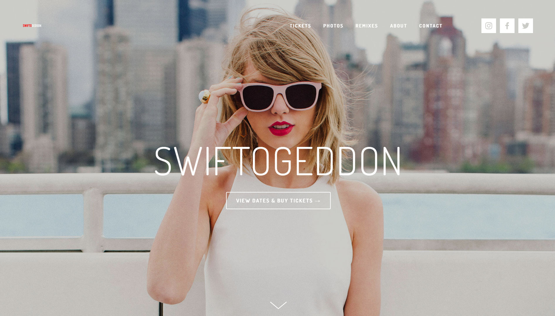 Swiftogeddon Event Website Example