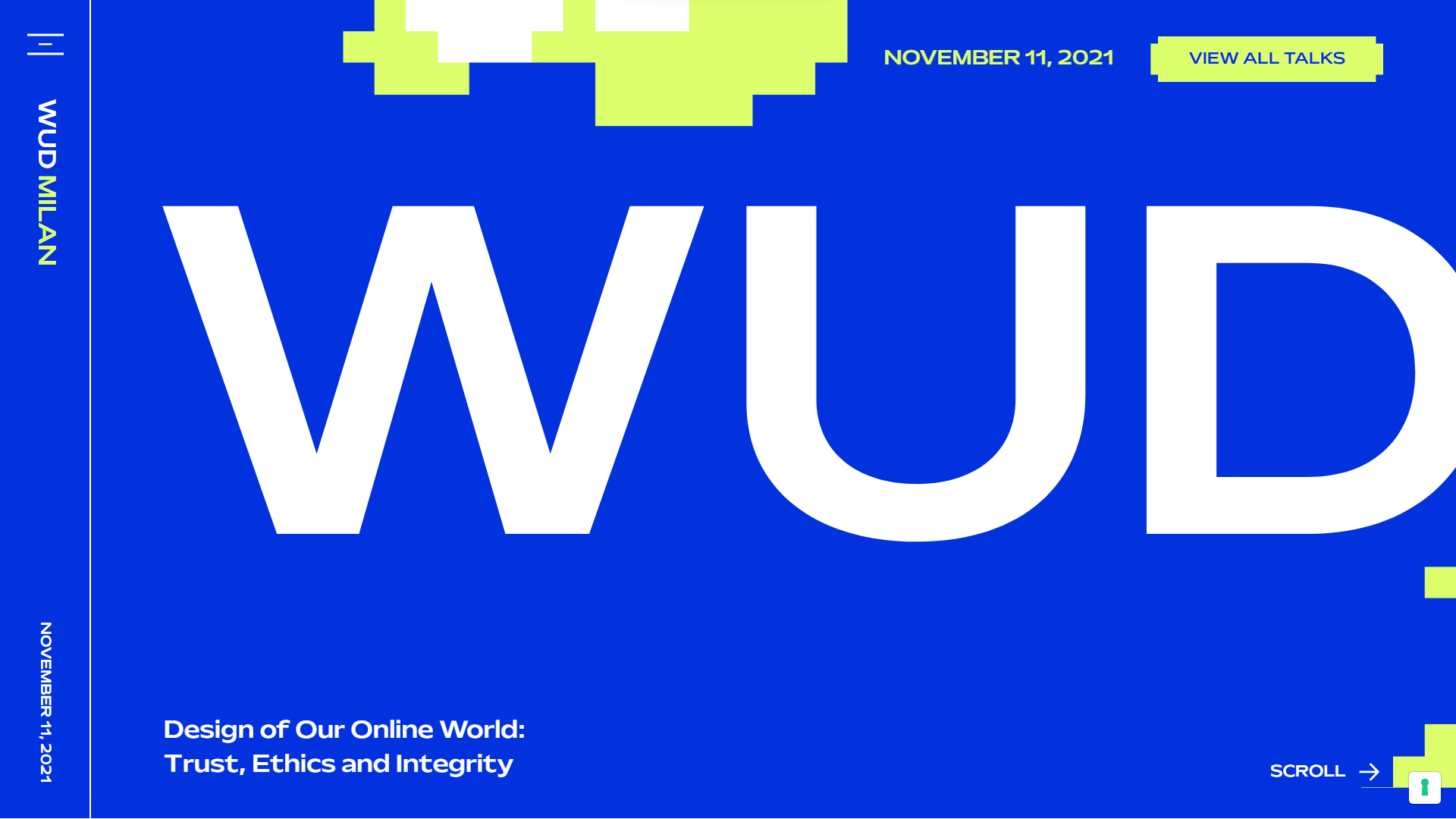 World Usability Day Event Website Example