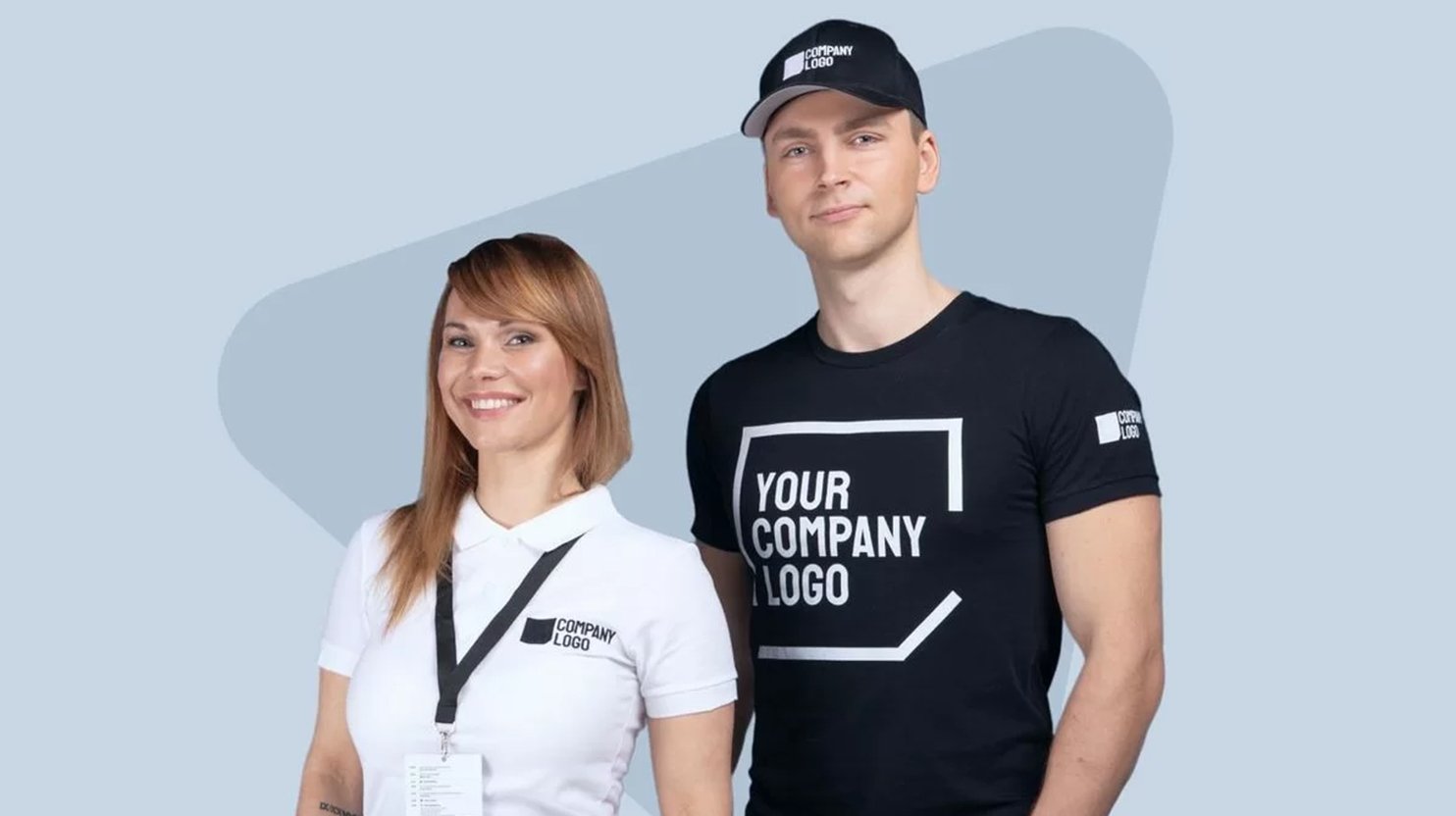 Corporate t-shirts example