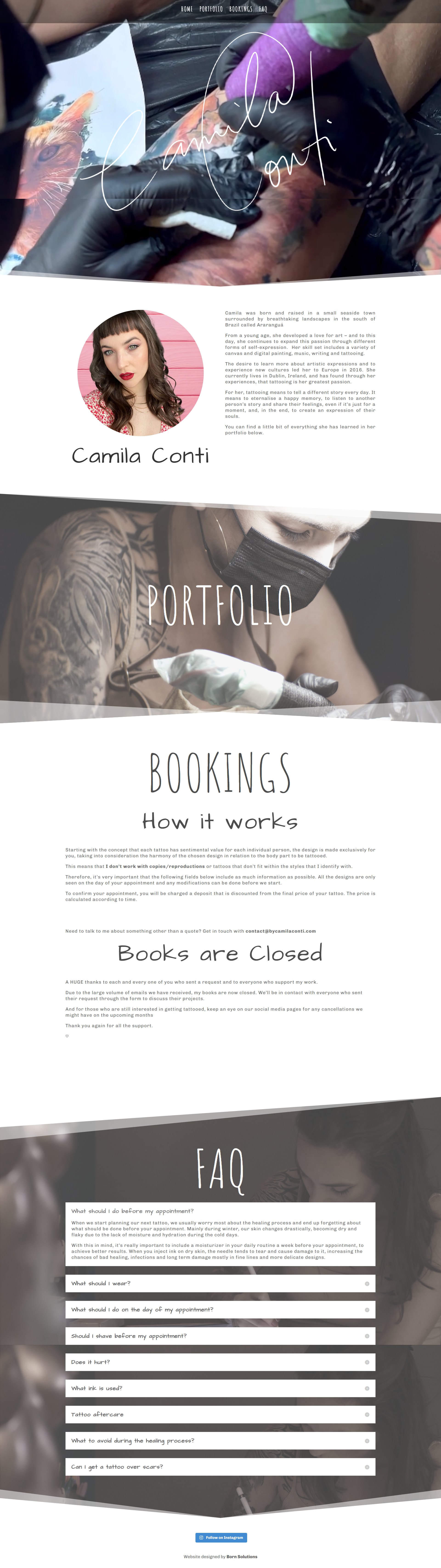 Ancora | An Urban Tattoo Salon and Ink Shop WordPress Theme by AncoraThemes