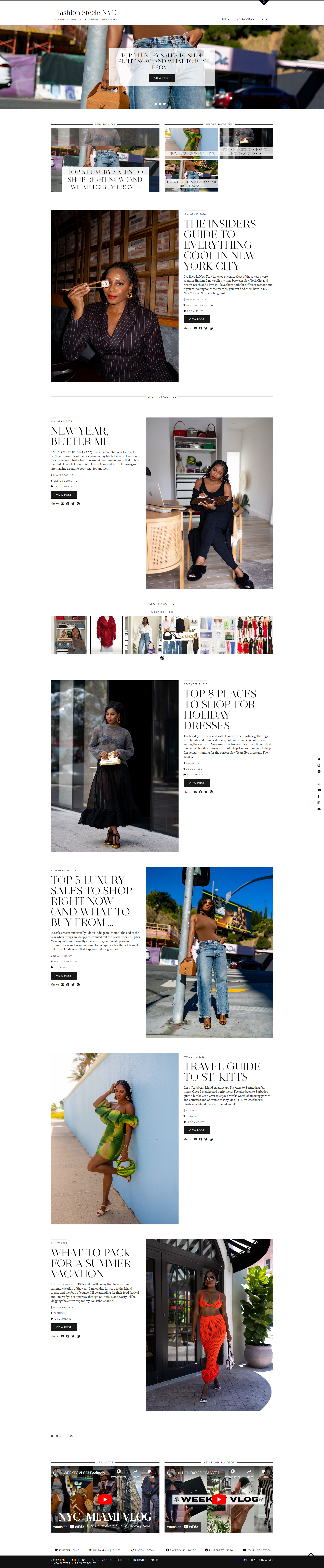 35 Trendiest Fashion Blog Examples in 2024 - 10Web