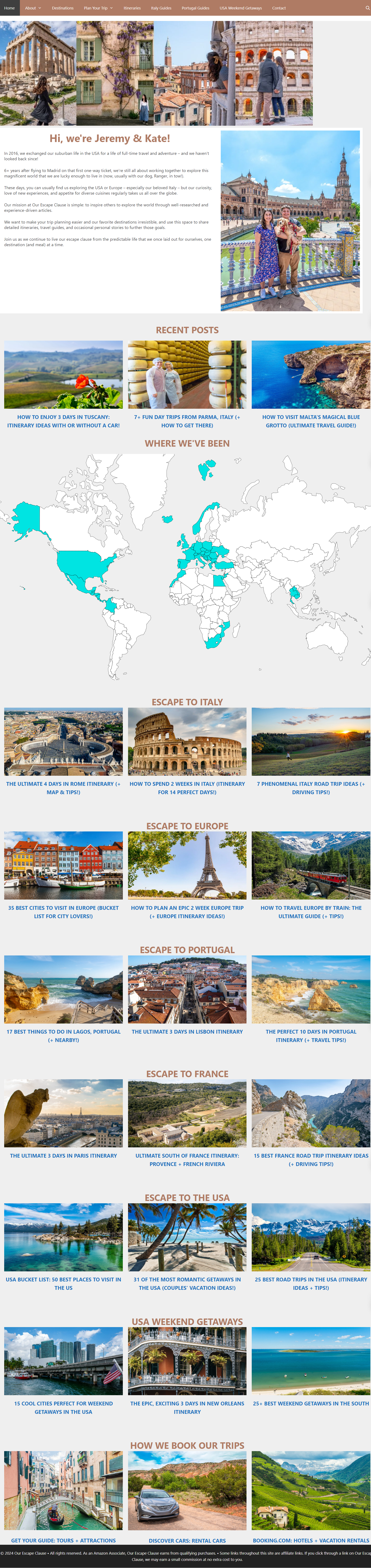 Top 33 Stunning Travel Blog Examples to Inspire in 2024 - 10Web