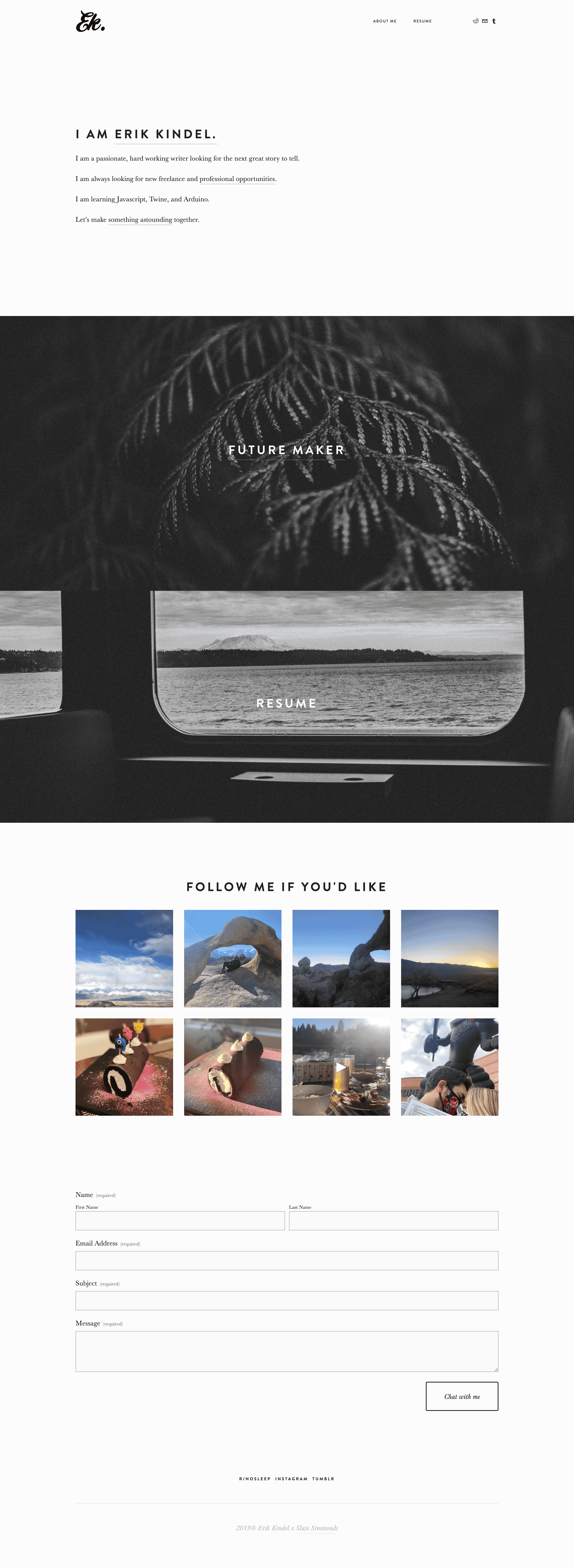 https://10web.io/blog/wp-content/uploads/sites/2/2024/02/Erik-Kindel-Resume-Website-Example.png