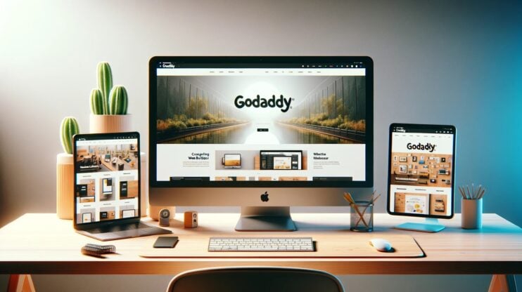 GoDaddy Website Examples Feature