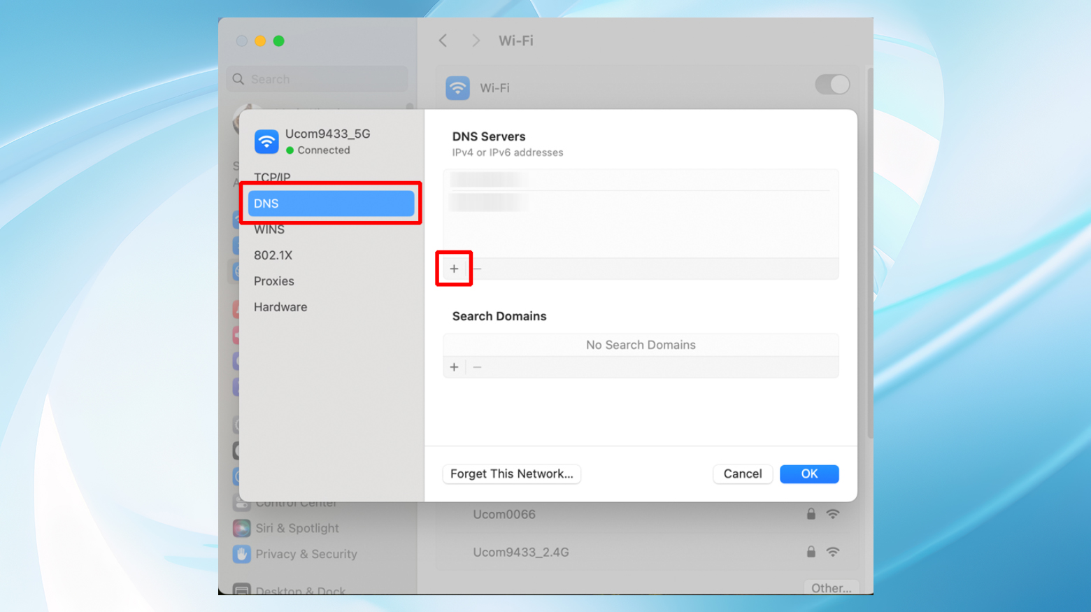 Changing the dns server addresses on a mac to troubleshoot the err_content_decoding_failed error.